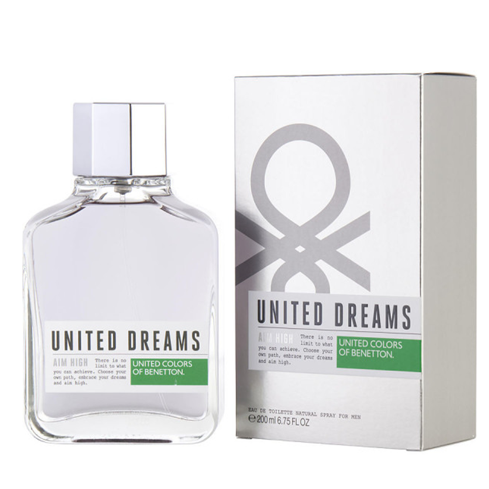 BENETTON United Dreams Aim High Men EDT 200Ml – Shahalami.pk