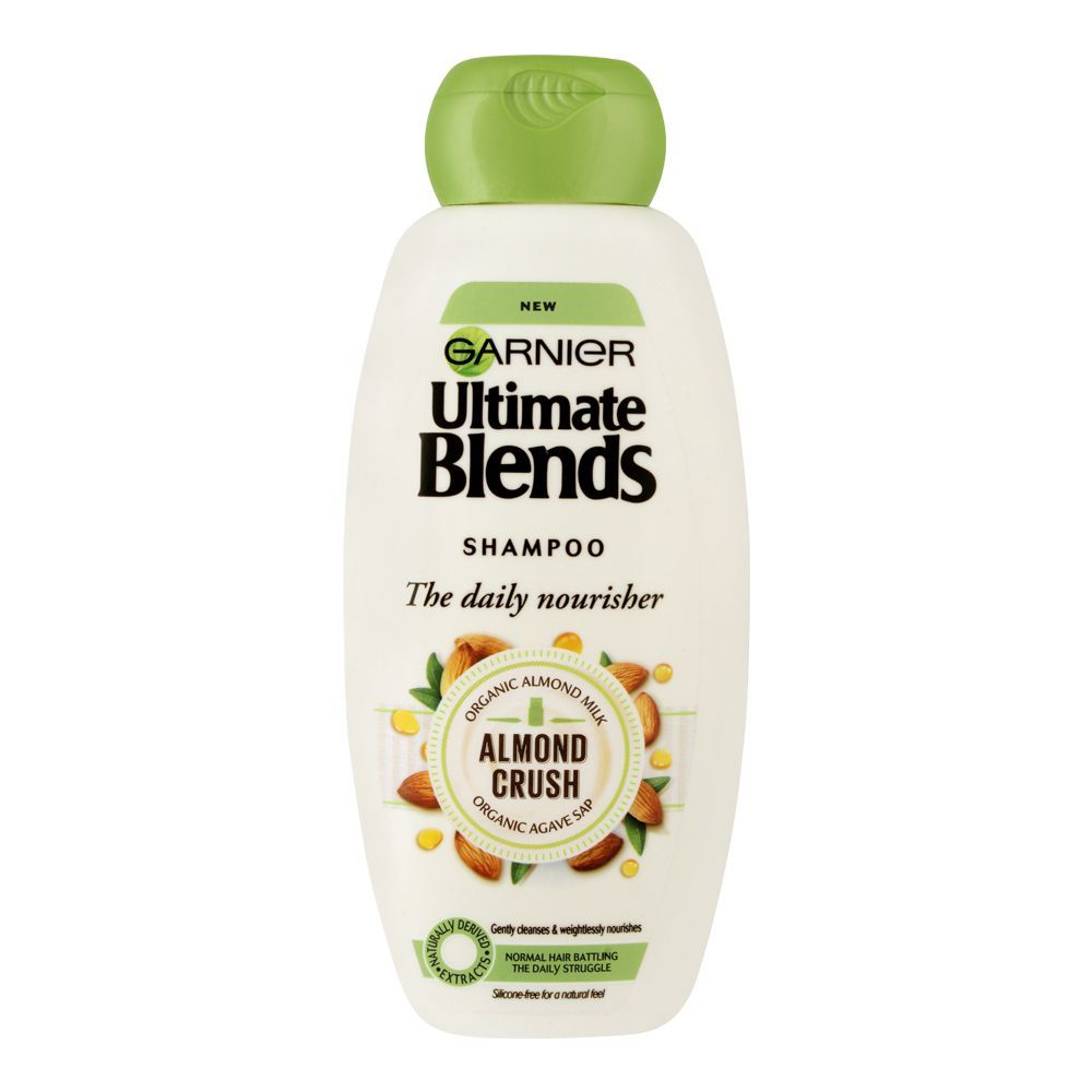 Garnier Ultimate Blends Almond Crush Shampoo 360ml Shahalami.pk