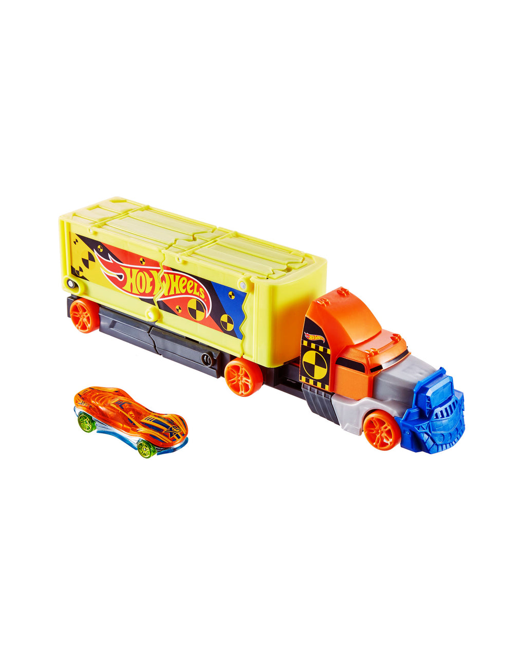 Hot Wheels Crashing Rig Jack Knife Hauler – - Main Image