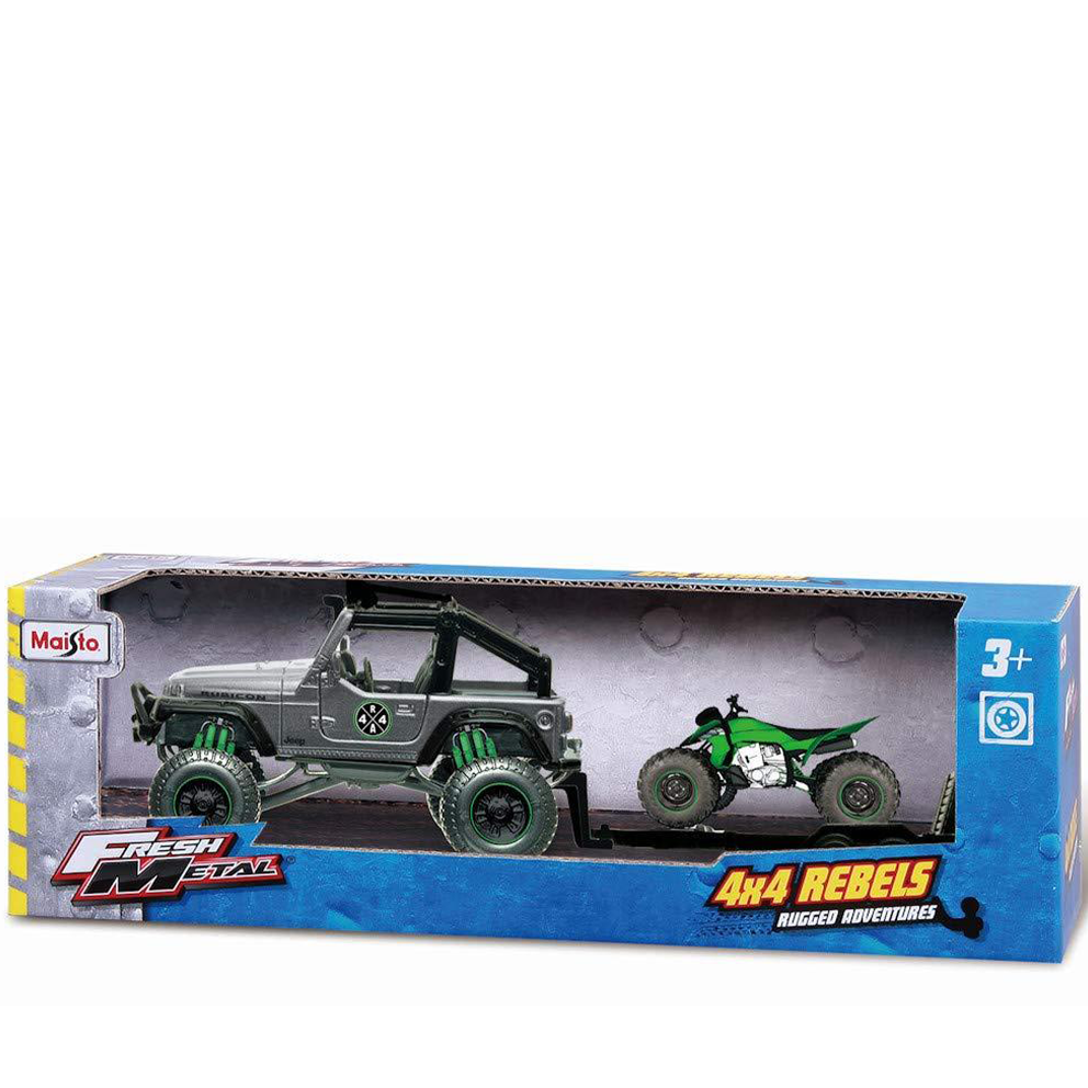 Maisto Fresh Metal 4x4 Rebels Rugged Adventures Shahalami.pk