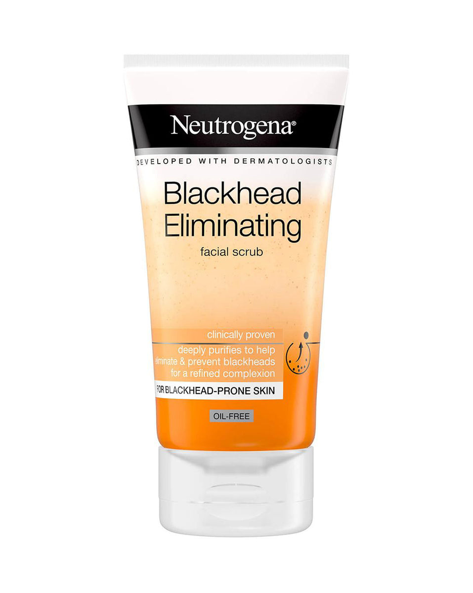 Neutrogena Blackhead Eliminating Facial Scrub 150ml Shahalamipk 2158